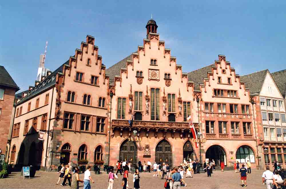 135 - Alemania - Franckfurt - plaza del ayuntamiento